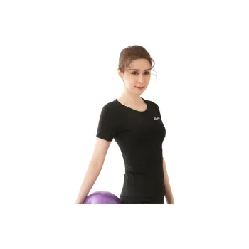 Barbie Yoga T Shirts Women's Black