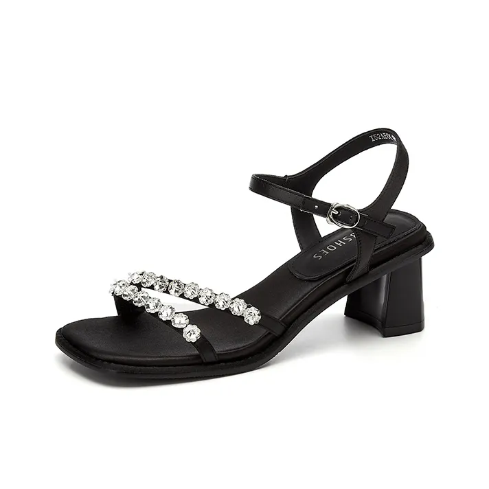 Jin Baichuan One Strap Sandals 5.5cm Women's-1