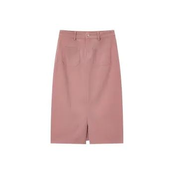 EICHITOO Denim Short Skirts Women's Pink