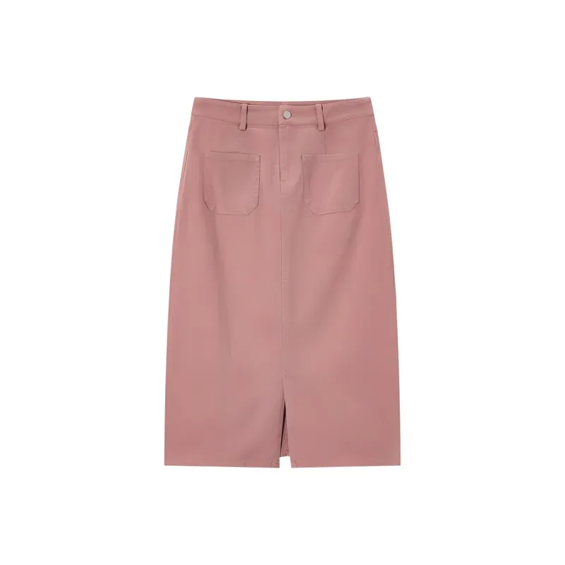 EICHITOO Denim Short Skirts Women's Pink-0