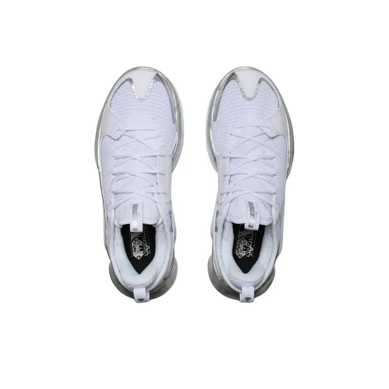 Under Armour Flow FutureX 3 Anti Slip Wear Resistant Low Top Casual Running Shoes Unisex White Silver-2