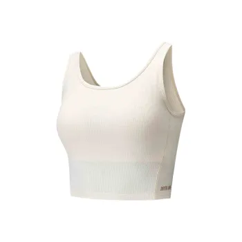 Anta Variety Training Collection Sports Underwear Women's Fish Belly White