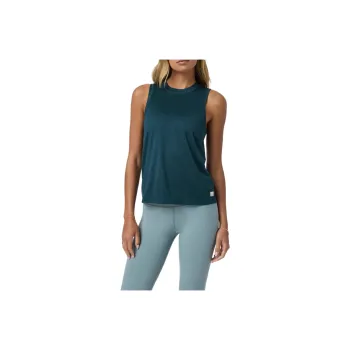 Vuori SS25 Sport Vests Women's Moss Gray Green/Moss Heather