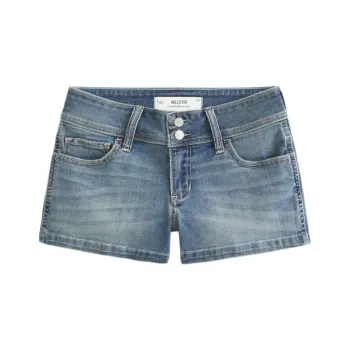 Hollister Denim Shorts Women's Light Blue