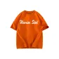 Orange (Heavyweight and 100% cotton)