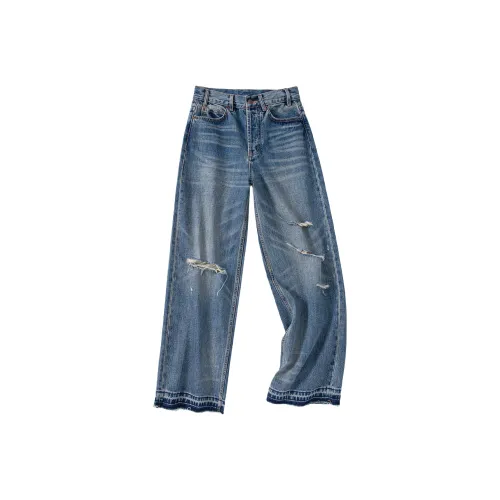 Le Alfashionline Jeans Women's Blue