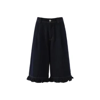 OROI Denim Shorts Women's Dark Blue