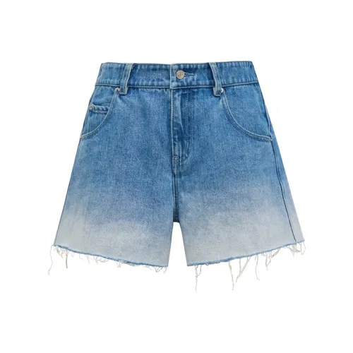 Lost In Echo Denim Shorts Women's Gradient Blue