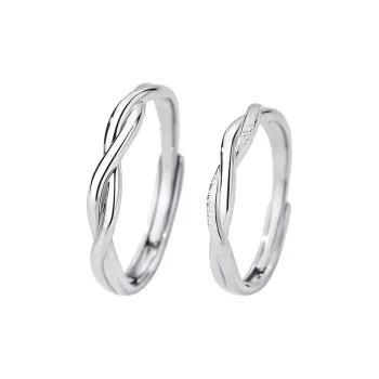 Mrs. Song 999 Fine Silver Rings Unisex