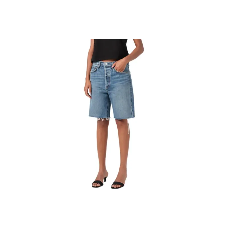 AGOLDE 90´s Denim Shorts-0
