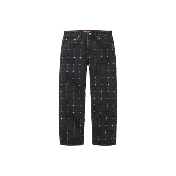 Supreme Studded Seam Loose Fit Jean