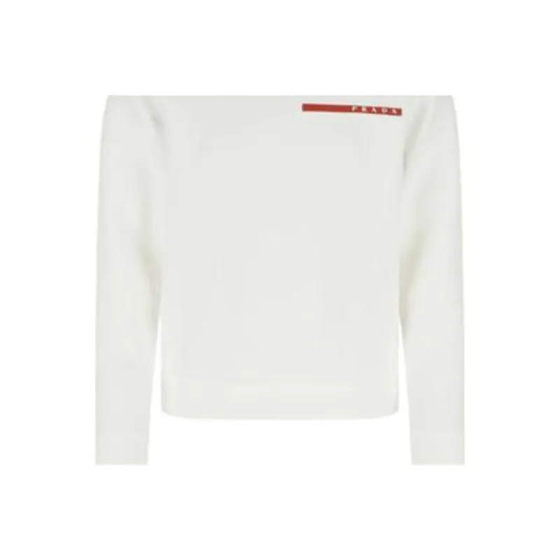 PRADA Sweatshirts Men White-3