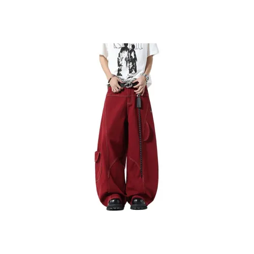 URBAN AUTHENTIC Jeans Unisex Red
