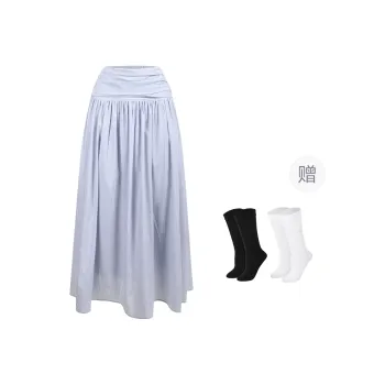 BSEVENI Casual Long Skirt Women's