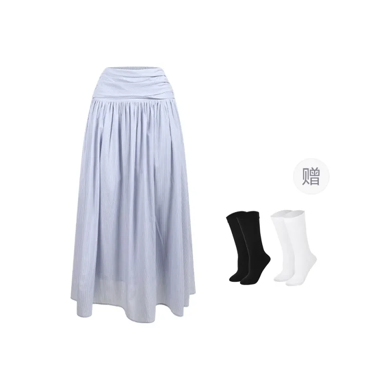 BSEVENI Casual Long Skirt Women's-0