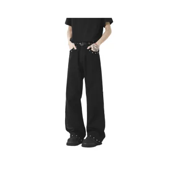PANDA ADEVIL Jeans Unisex Black