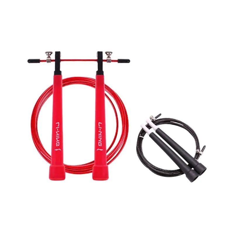 LiNing Professional Racing Non Countable Jump Ropes Adults Steel Wire+PVC Rope+PP Controller Cord Length 3m-7