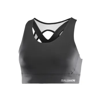 SALOMON CROSS RUN AdvancedSkin Sports Underwear Women's Pitch Black