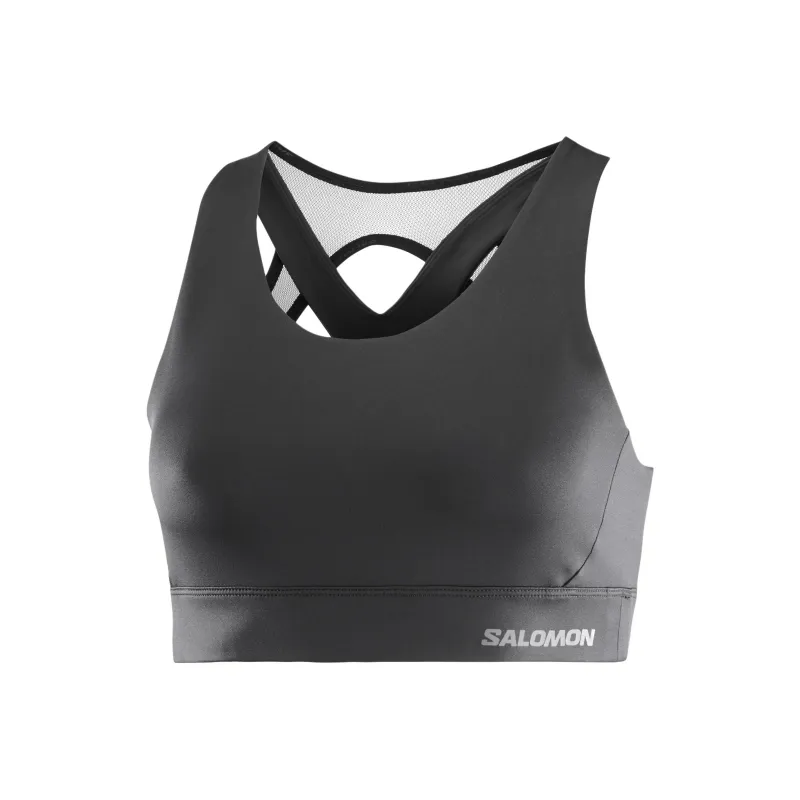 SALOMON CROSS RUN AdvancedSkin Sports Underwear Women's Pitch Black-0