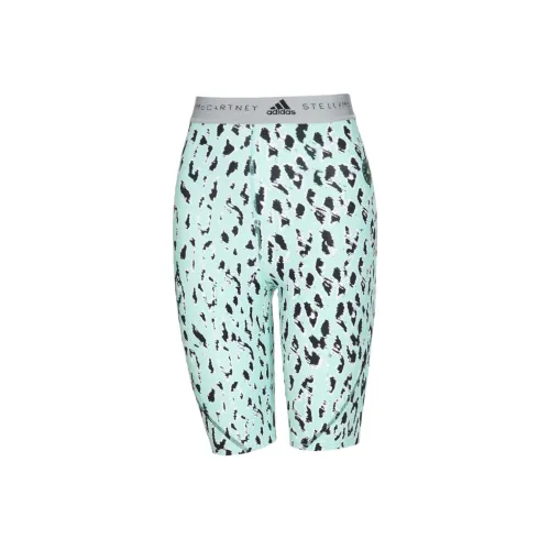 Adidas x Stella McCartney Sports Shorts Women's Light Green/Black