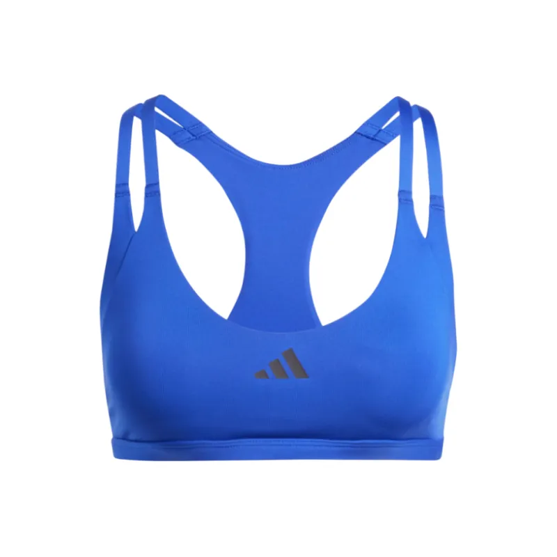 Adidas AEROREADY Sports Underwear Women's Semi-Transparent Blue-0