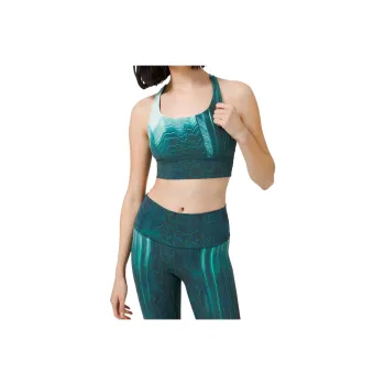 Lululemon Energy Sports Underwear Women's Green White Mixed Color