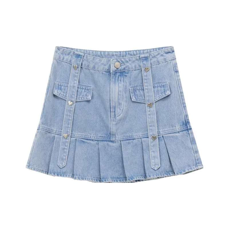 CHUU Denim Short Skirts Women's-11