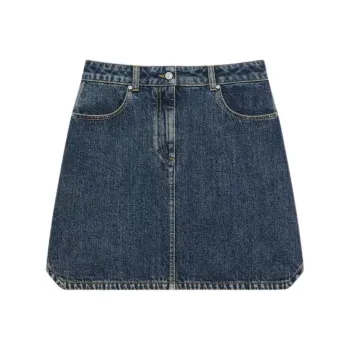 Givenchy Mini Denim Skirt