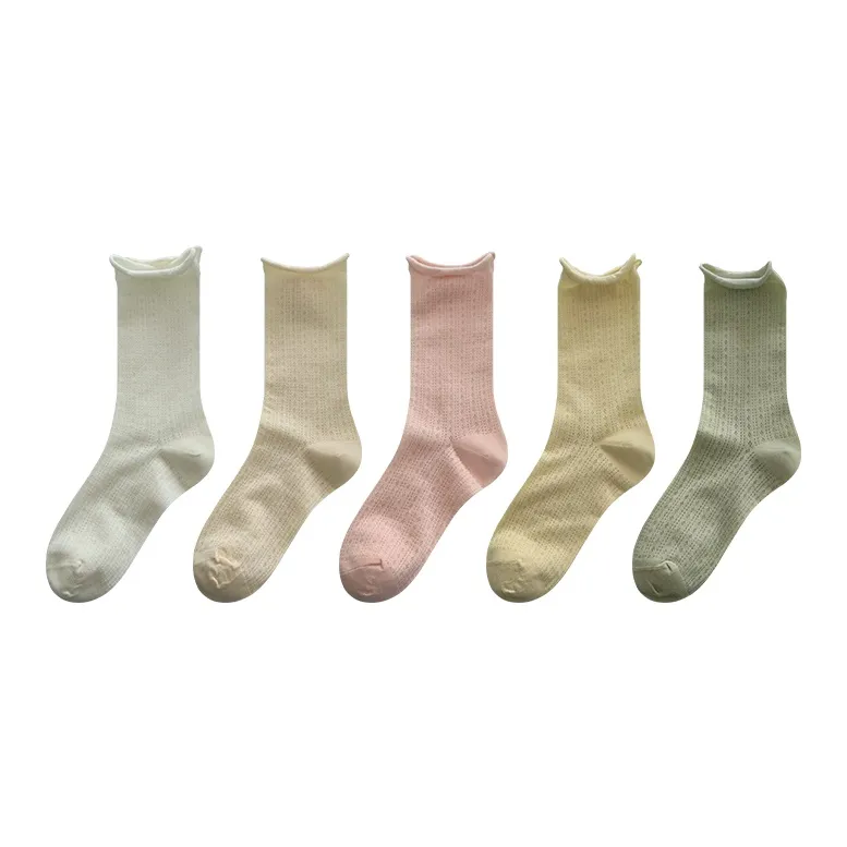 Moremoli Mid Calf Socks Women's 5 Pack-4
