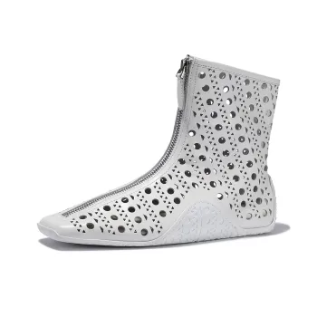 BELLALILY Ankle Boots Women's White, Black