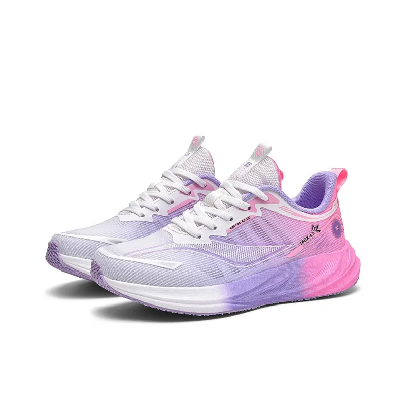 VanCamel Running Shoes Unisex Low Top White/Orange/White/Gray/Light Gray/Teal/Pink/Purple-26