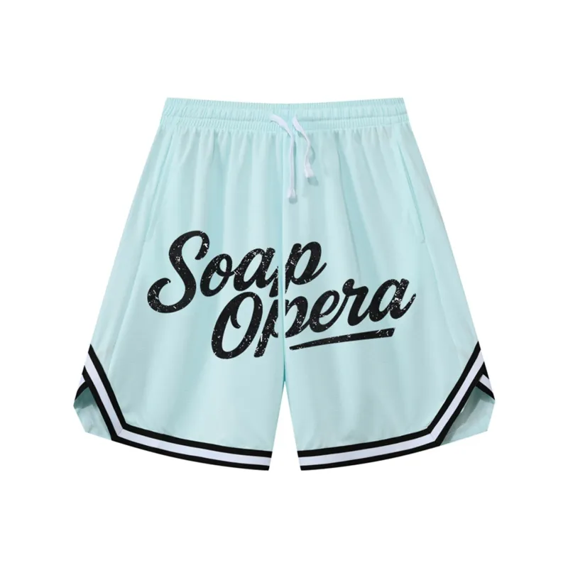 SOAP OPERA Basketball Shorts Unisex-9