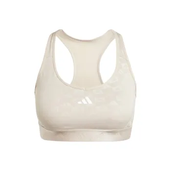 Adidas Free Shipping With AdiClub Powerreact Training Medium-Support Hyperglam Emboss Bra