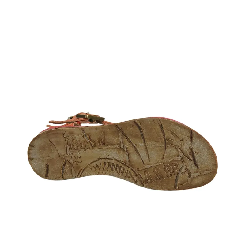 AirStep BUSA STRAP Roman Sandals Women's Orange-6