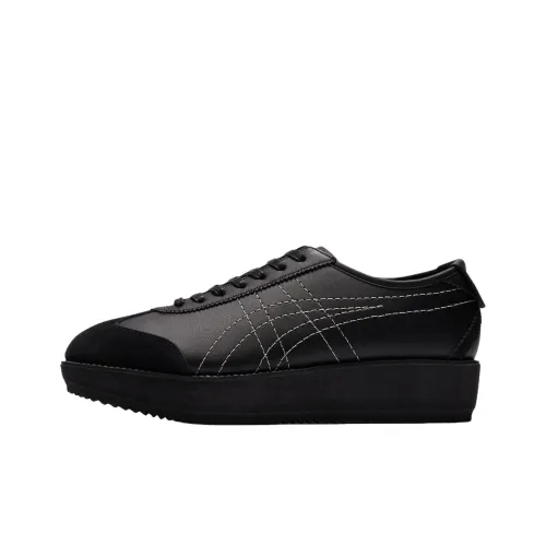 Onitsuka Tiger MEXICO 66 Anti Slip Wear Resistant Low Top Casual Shoes Unisex Black