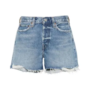 AGOLDE Parker Distressed Denim Shorts
