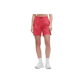 Lululemon Pace Rival Collection High Rise Sports Shorts Women's Desert Red