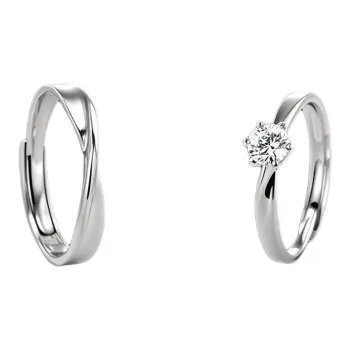 MEIYAER S925 Silver Rings Unisex