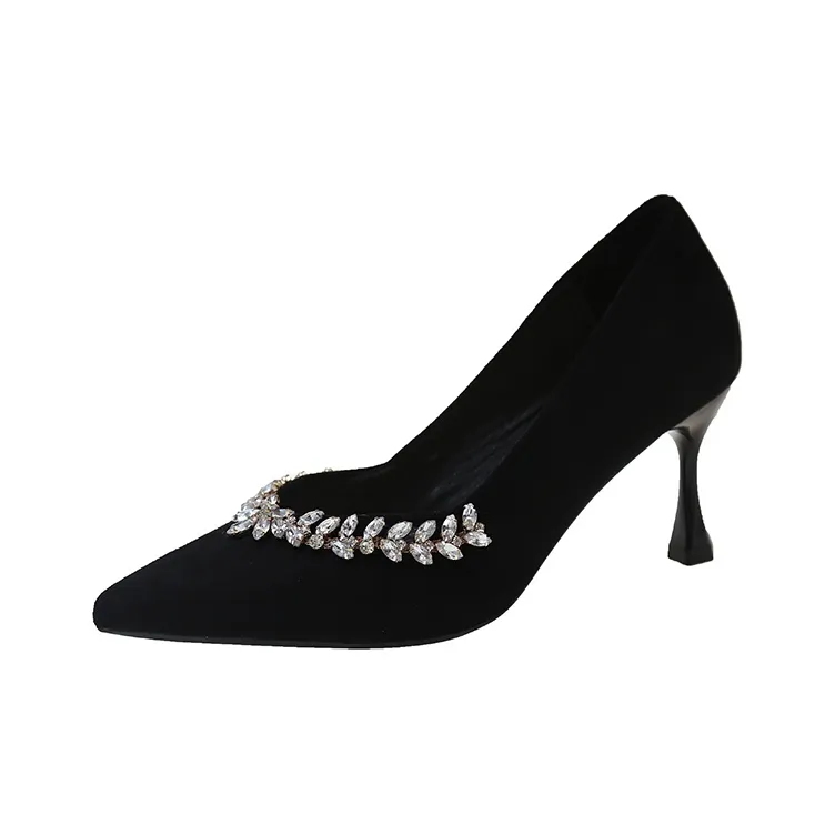 Zomila Slim Heel High Heels Women's Black-0