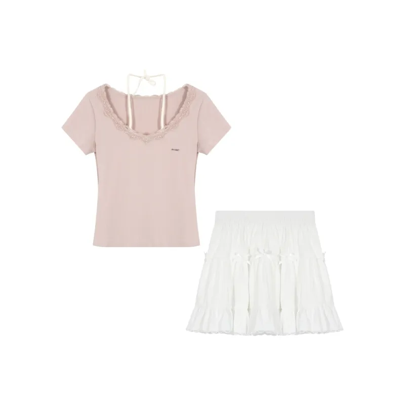 Sato Supun Two Piece Skirt Sets Women's-6