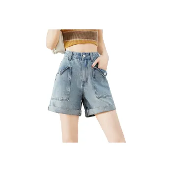 TOUCH Denim Shorts Women's Light Blue