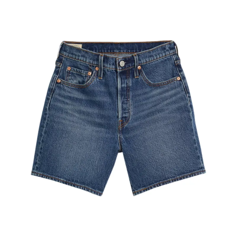 Levi's Denim Shorts Women's Dark Blue-0