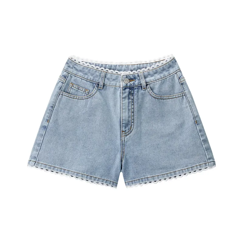 LEDIN Denim Shorts Women's-14