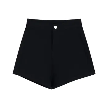 POPO.INFO Denim Shorts Women's Black