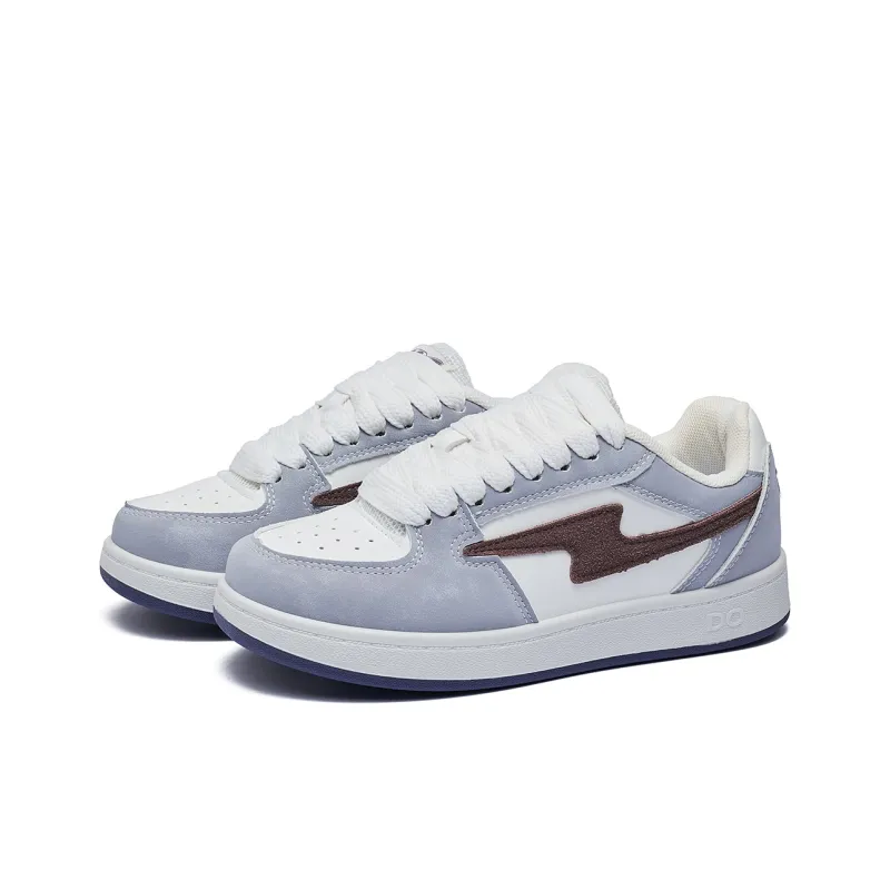 VKOI 1999 Abrasion Resistant, Lightweight, And Breathable Low Top Skateboard Shoes Women's Lavender-3