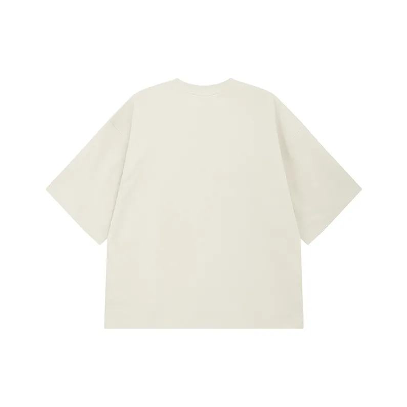 WULISHAONIAN T Shirts Unisex Gray White-1