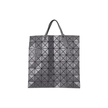 ISSEY MIYAKE PVC Tote Bag, Shopping Bag, Handbag Women's Gray