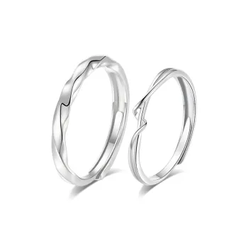 MISS TOOYA 999 Fine Silver Rings Unisex