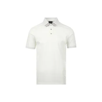 EMPORIO ARMANI Piqué weave Polo Shirt