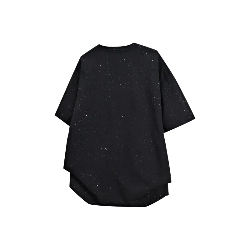 D&W T Shirt Unisex Starburst Black-1